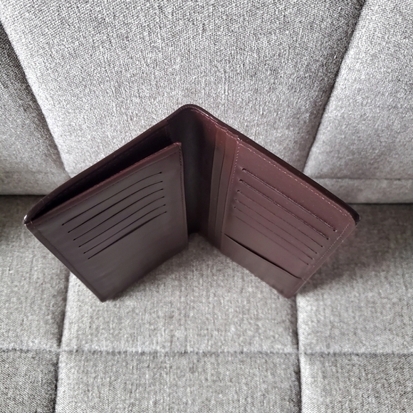 Authentic Louis Vuitton Brazza Portefeuille Brown Leather Bifold Long Wallet - Picture 6 of 16